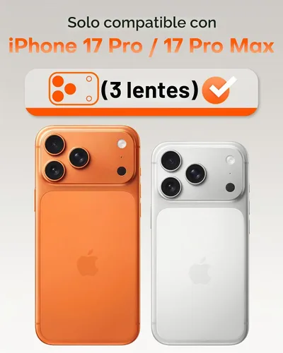 Vista 2 de TOCOL Protector de Lente de Cámara para iPhone 17 Pro Max/iPhone 17 Pro Vidrio Templado HD Individual Resistente a los Arañazos Cubierta de Cámara