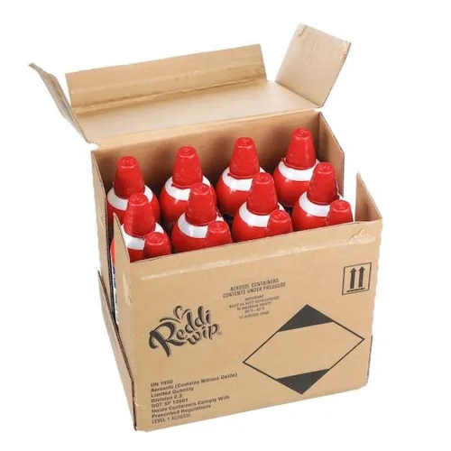 Vista 5 de Reddi Wip Real Cream Whipped Topping, 15 onzas- 12 por caja.