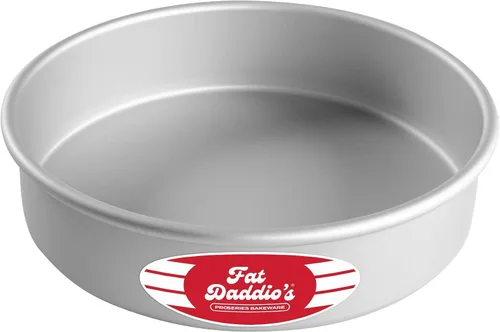 Vista 56 de Fat Daddio's Juego de moldes para pasteles redondos uniformes de aluminio anodizado de 4 niveles, profundidad de 2 pulgadas