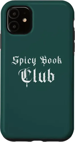 Vista 5 de iPhone 15 Spicy Book Club, lector de libros, Smut, Fanfiction, funda de fantasía