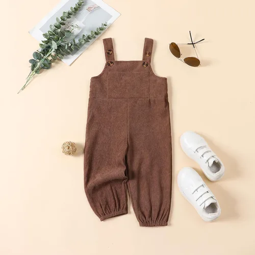 Vista 2 de ZAXARRA Overol para bebé con tirantes y tirantes para bebé, mameluco para niño pequeño
