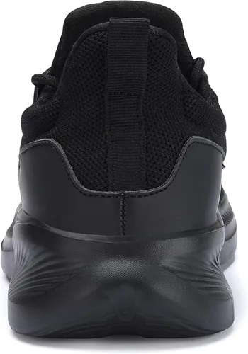 Vista 6 de Casbeam Zapatos de correr para hombre, cómodos, ligeros, transpirables, para caminar, con cordones, de malla, para entrenamiento, zapatos deportivos