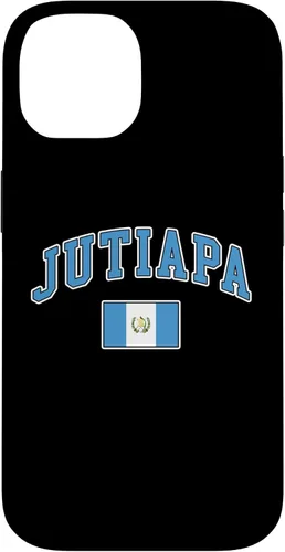 Vista 4 de Funda para iPhone 14 Pro Max Jutiapa con la bandera de Guatemala