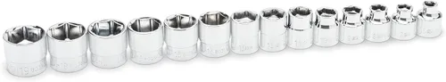 Vista 9 de GEARWRENCH 81395 Juego de 10 piezas de llaves de 1/4" de 6 puntas SAE con mango corto