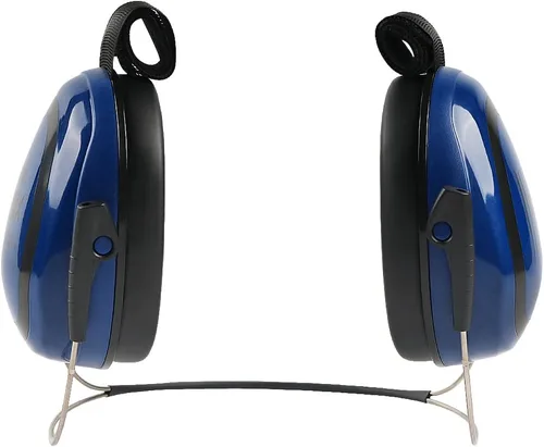 Vista 5 de Orejeras de protección auditiva GREEN DEVIL SNR 27dB/NRR 22dB Reducción de ruido Orejeras con banda para la cabeza/montadas en el casco/detrás