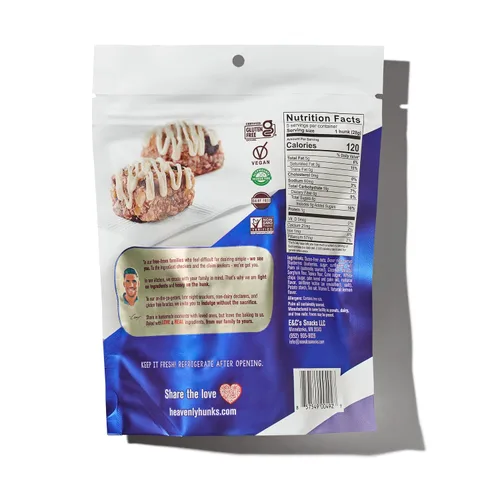 Vista 2 de Heavenly Hunks - Galletas de arándanos con gotas de limón - Bolsa de 5 onzas (paquete de 6)