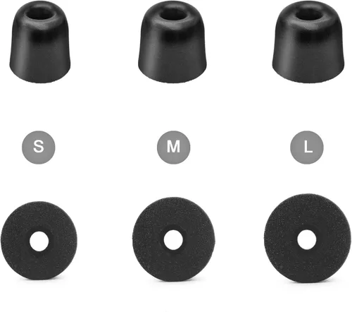 Vista 4 de Klowcok Auriculares de espuma para auriculares Shure SE215 PRO SE425 SE535