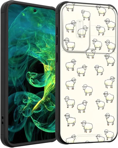 Vista 289 de Funda para Galaxy A16 5G con cubierta para cámara deslizante, resistente de doble capa, híbrida, a prueba de golpes, funda protectora resistente