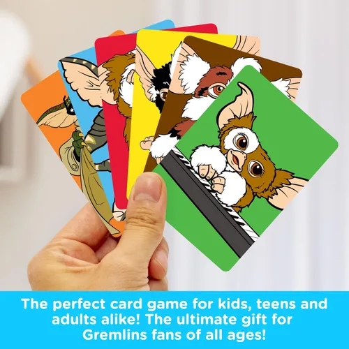 Vista 5 de AQUARIUS Gremlins Memory Master Card Game – Divertido juego de fiesta familiar para niños, adolescentes y adultos – Regalo de noche de juego