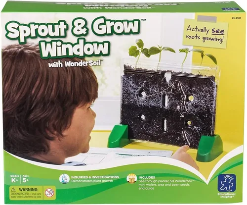 Vista 6 de Ventana Educational Insights, Sprout & Grow Window