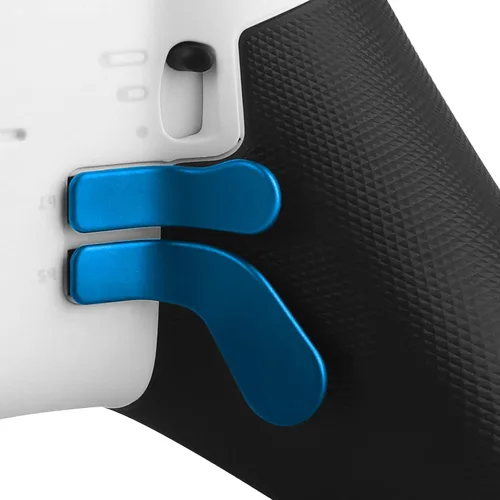 Vista 4 de TOMSIN Xbox Elite Controller Series 2 Paletas, 4 piezas de metal de acero inoxidable para Xbox One Elite 2 Controller, Xbox Controller Elite 2 Core