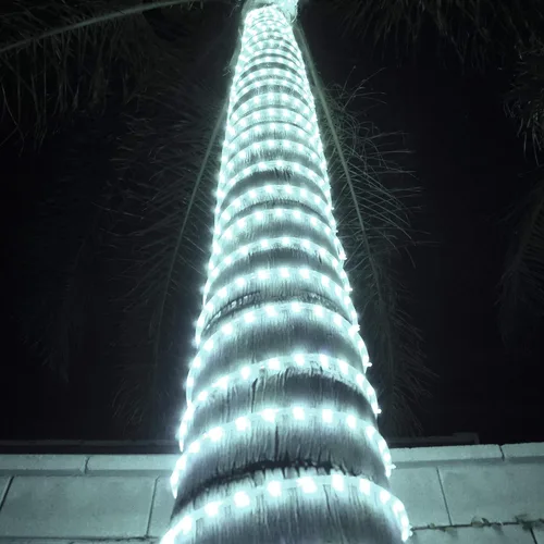 Vista 11 de Russell Decor Cuerda de luces LED con controlador regulable de 4 niveles para Navidad, 4 de julio, Día de los Caídos, decoración de vacaciones