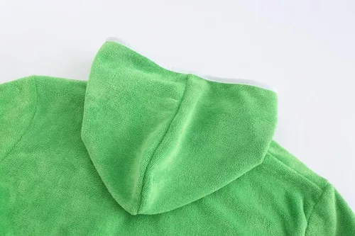 Vista 7 de Bata de baño suave para niños y niñas, bata de toalla 100% algodón turco