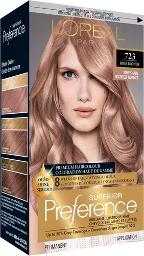 Vista 21 de L'Oreal Paris Superior Preference - Colorante acondicionador luminoso, permanente de nivel 3, rubio ultra natural/natural 10NB (paquete de 3)