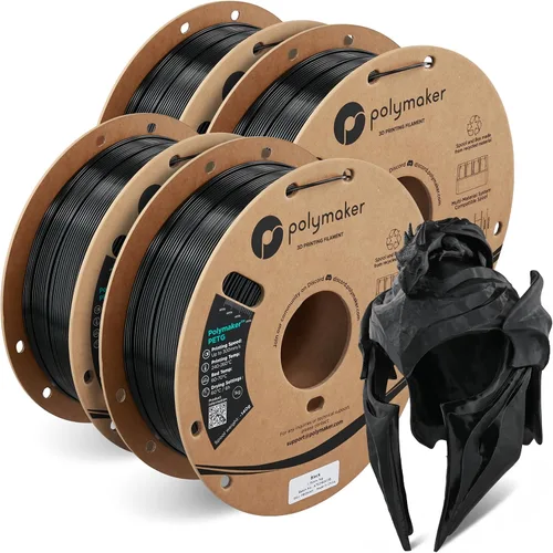 Vista 14 de Polymaker PETG Filament 1.75mm, 1KG, Army Brown PETG 3D Printer Filament, High-Speed Up to 500mm/s, Neatly Wound, Smooth Feeding, Reduced Stringing