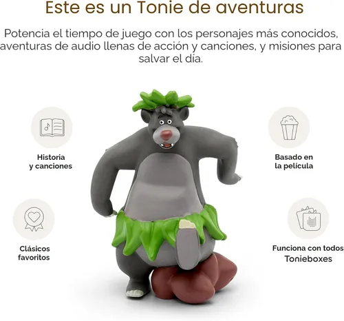Vista 4 de Tonies Baloo Audio Play Personaje de Disney El libro de la selva
