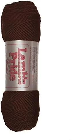 Vista 7 de Brown Sheep Co. - Hilo de lana y mohair de una capa en colores para el cabello de muñecas (Auburn)