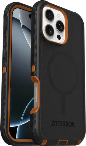 Vista 24 de OtterBox - Funda para iPhone 16, serie Defender, color azul (Baby Blue Jeans)