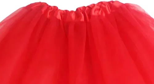 Vista 2 de Tutú clásico elástico de 3 o 4 capas para niñas, tutú para niñas pequeñas, 2-8 años
