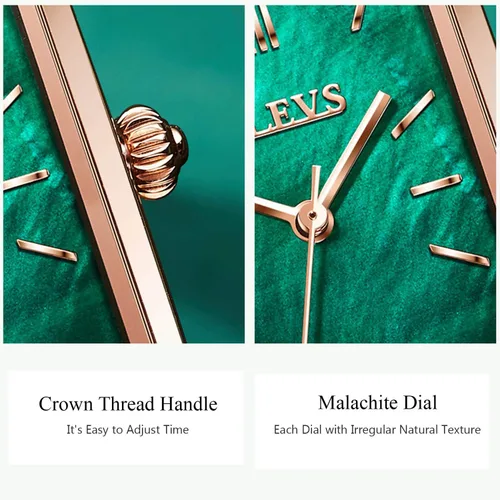 Vista 5 de RORIOS Reloj de pulsera analógico de cuarzo para mujer, reloj de pulsera de estilo minimalista, para mujer