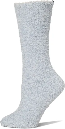 Vista 10 de Barefoot Dreams Calcetines jaspeados Cozychic para mujer gris carbón-blanco