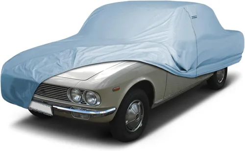 Vista 36 de iCarCover Funda de automóvil personalizada para Mazda 1200 (1970), impermeable, para todo tipo de clima, lluvia, nieve, UV, protector solar
