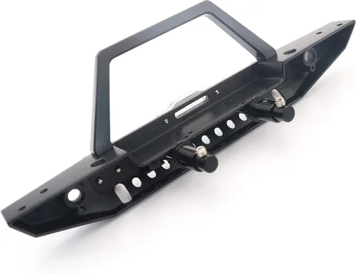 Vista 8 de KYX Parachoques delantero de metal Racing para Traxxas Trx4 Redcat Gen8 Scout II
