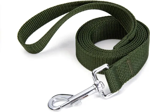 Vista 34 de Correa de entrenamiento de nailon resistente y duradera, cuerda de tracción de 1 pulgada de ancho, 6 pies de largo, para perros pequeños y medianos