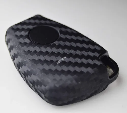 Vista 3 de Funda de silicona para llavero inteligente de Mercedes E C R CL GL SL CLK SLK