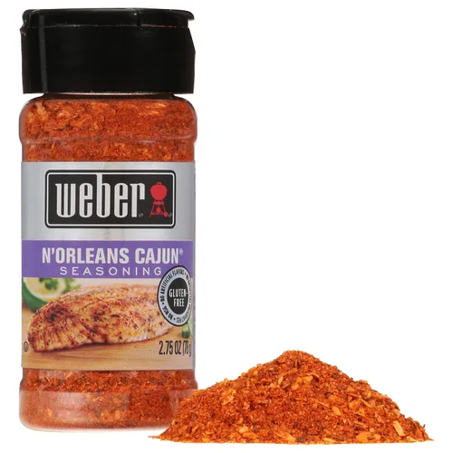 Vista 4 de Weber N'Orleans Cajun Seasoning, coctelera de 2.75 onzas
