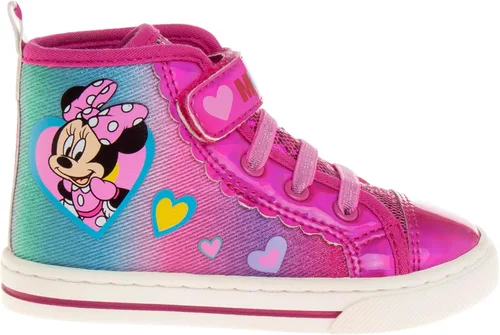 Vista 2 de Tenis de Minnie Mouse para niñas zapatos deportivos de lona casuales de alta calidad para niños bebéniño pequeño talla 6 12