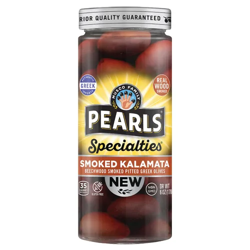 Vista 19 de Pearls Specialties - Aceitunas de reina griegas rellenas de queso azul, tarro de 6.7 onzas, paquete de 6, verificadas sin OMG, certificado Kosher