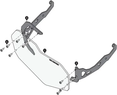 Vista 6 de Cubierta protectora de faros delanteros para BMW F750GS F850GS F 750 / 850 para GS 2017 2018 2019 2020 2021 F 750 para GS F 850 para GS Faro