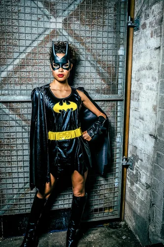 Vista 7 de Rubies Disfraz de Batgirl Deluxe de DC Comics para mujer