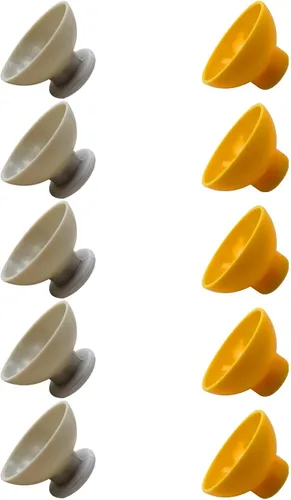 Vista 2 de 10 Pack Replacement Gamepad Joystick Cap For GameCube for NGC Controller