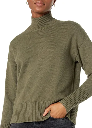 Vista 3 de GAP Suéter de cuello alto de algodón para mujer