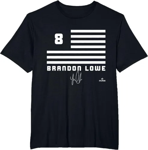 Vista 11 de Brandon Lowe Flag Name - Camiseta, Negro, S