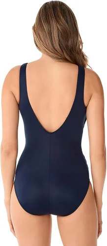 Vista 3 de Miraclesuit Traje de baño de una pieza con control de abdomen para mujer