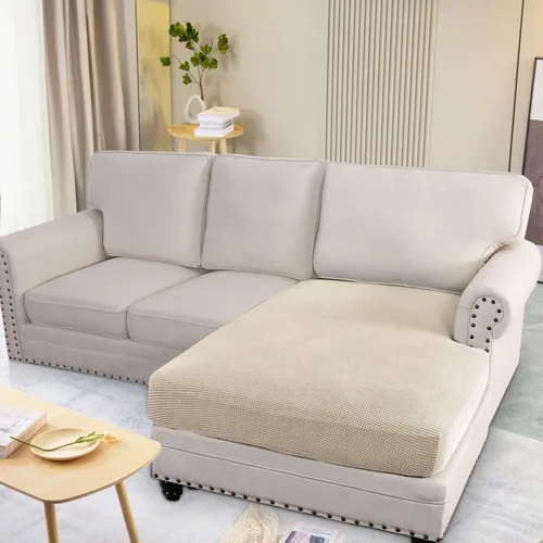 Vista 105 de H.VERSAILTEX Fundas de Cojín de Asiento Individuales Super Elásticas Fundas de Sofá Fundas de Cojín de Sofá Fundas Deslizables Juegos Tela de Sarga