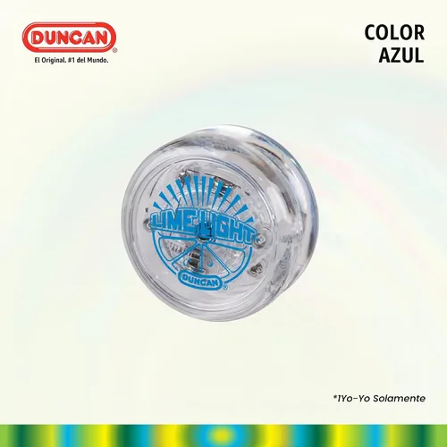 Vista 9 de Duncan Toys Limelight - Yoyó con luz LED, nivel principiante con luces LED, transparente y azul