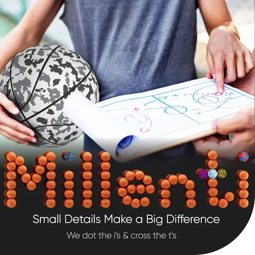 Vista 5 de Millenti Millenti Streetwise Camo Basketball Camuflaje (gris)