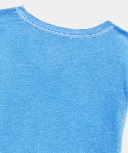 Vista 3 de vineyard vines Camiseta de surf con mangas voladas para niñas
