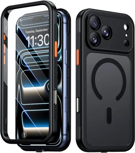 Vista 13 de Red2Fire Funda para iPhone 13, [Cuerpo Completo 360] [Protección de Servicio Pesado] con Protector de Pantalla Integrado Resistente Robusto 12 Pies