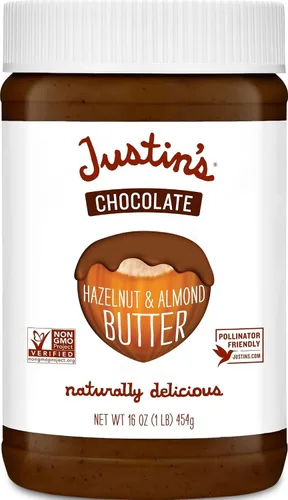 Vista 9 de Justin's Paquetes clásicos de mantequilla de almendras para apretar, solo dos ingredientes, sin gluten, sin OMG, aptos para dieta cetogénica