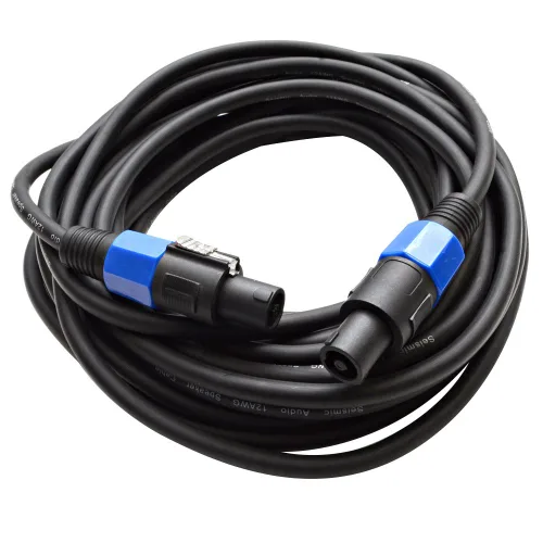 Vista 4 de Seismic Audio - TW12S10 - Cable de altavoz Speakon a Speakon de 10
