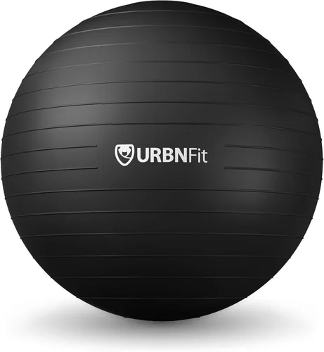 Vista 15 de URBNFit - Pelota de ejercicio, entrenamiento y yoga en varios tamaños, pelota para embarazo y estabilidad, antiestallido, incluye bomba de inflado