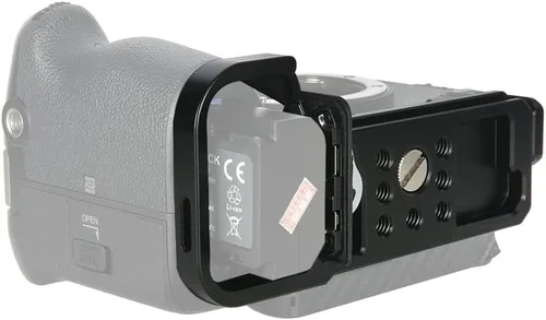 Vista 7 de NICEYRIG FX3 FX30 - Soporte de placa en forma de L para Sony, kit de jaula de montaje con soporte de extensión de zapata fría, placa base