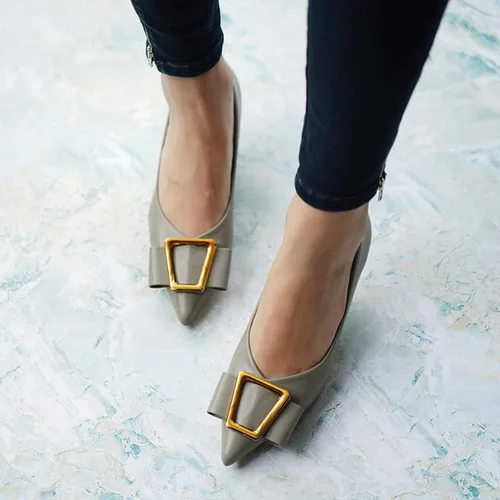 Vista 8 de C.Paravano Tacones bajos para mujer I Zapatos de tacón para mujer I Zapatos de tacón para mujer I Tacones bajos para mujer I Tacones cortos I