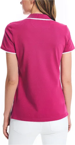 Vista 2 de Nautica Polo Ocean con cuello dividido para mujer