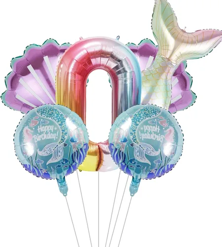 Vista 115 de Globos gigantes de números negros de 40 pulgadas, globos de aluminio de Mylar con helio para cumpleaños, globo número 0 para decoración de fiestas
